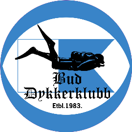 Logoen til BUD DYKKERKLUBB