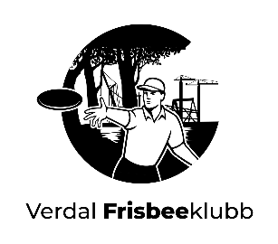 Logoen til VERDAL FRISBEEKLUBB