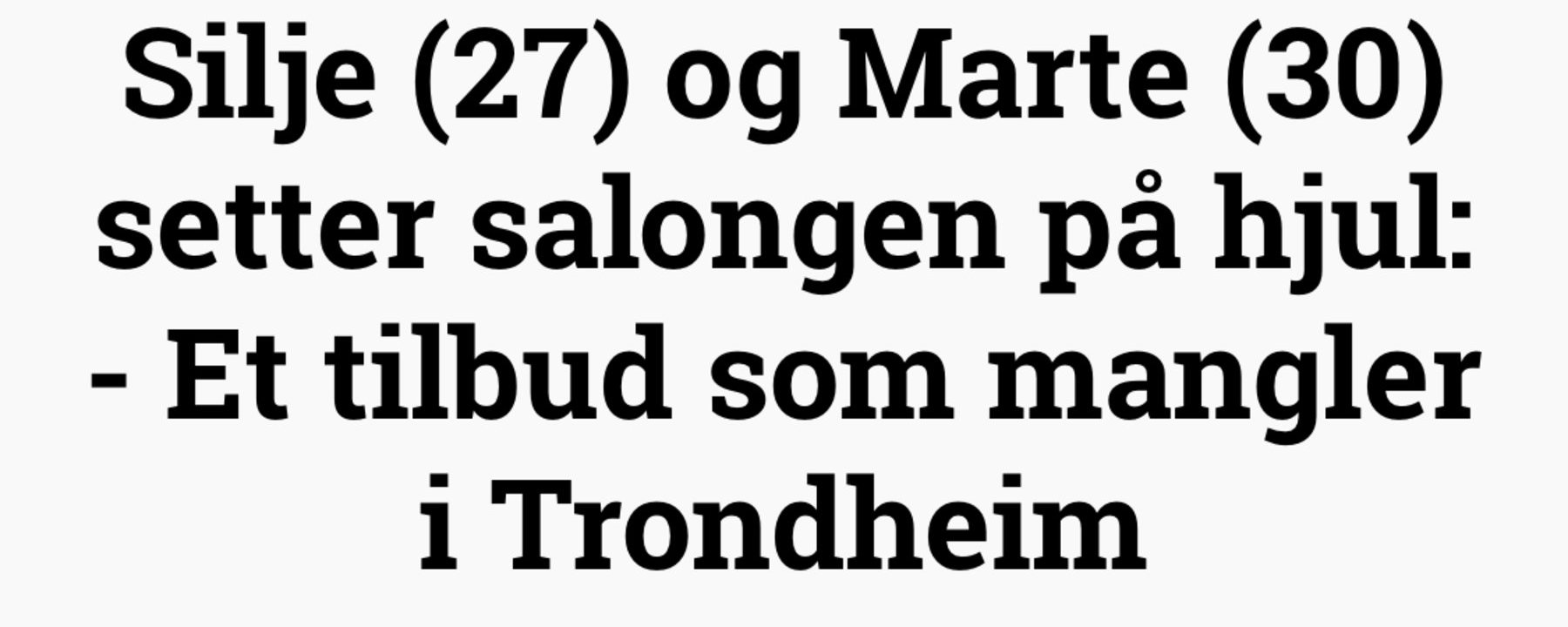 Prosjektbilde for Hjelp ELA Frisør sitt hjemkjøringstilbud for eldre og de som trenger det