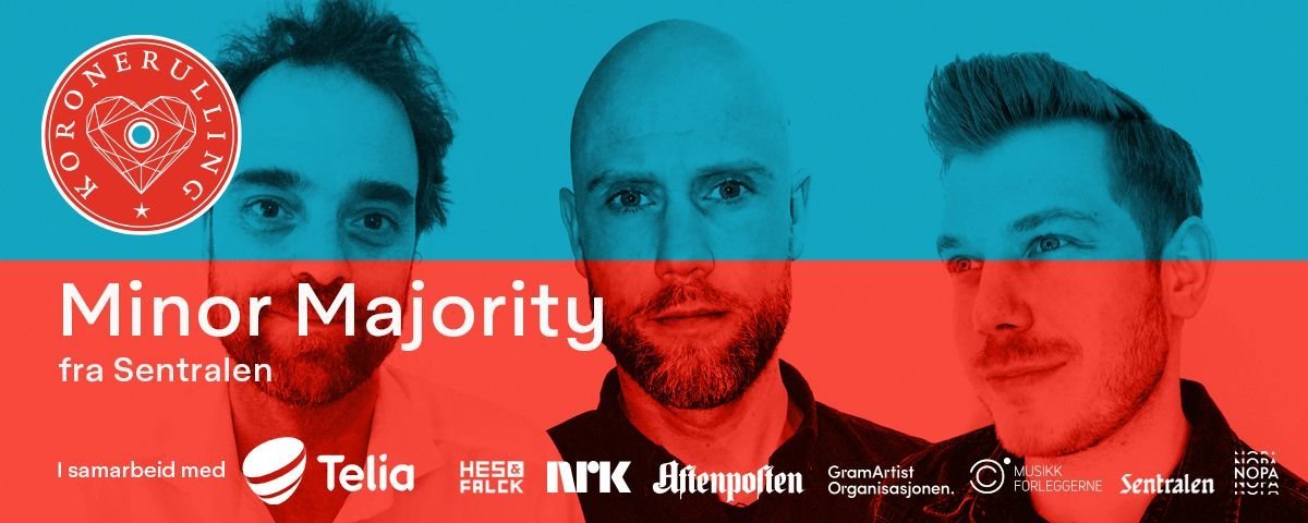 Prosjektbilde for Minor Majority trio live fra Sentralen
