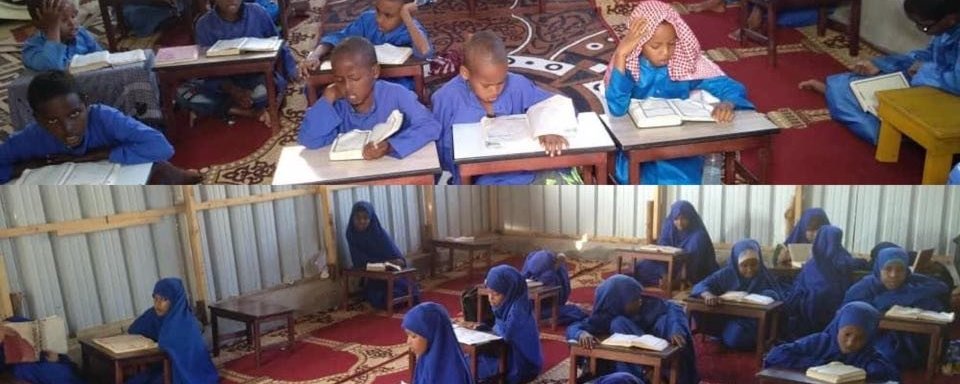 Prosjektbilde for Koran skolen til Macalin Cabdiqani