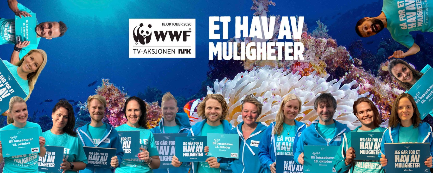 Prosjektbilde for Plastgruppa i WWFs digitale bøsse til TV-aksjonen