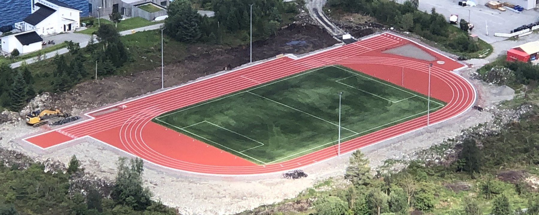 Prosjektbilde for Høydehopp utstyr til FriFot anlegget på Munkvoll stadion, Moltustranda. 