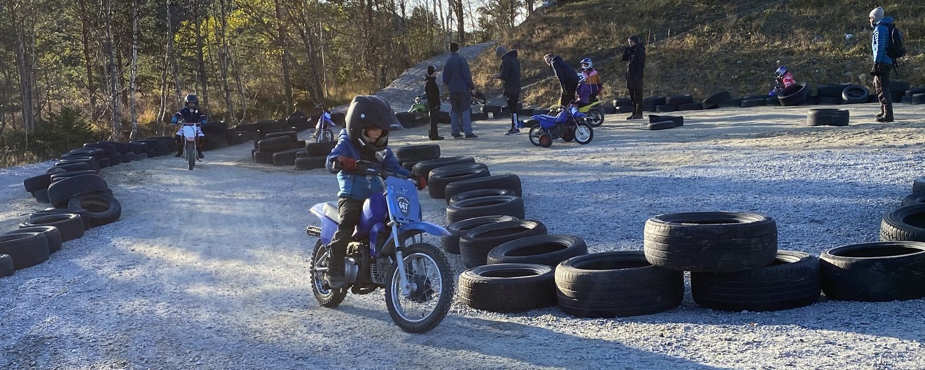 Prosjektbilde for Fosen Motorklubb har hatt en eventyrlig sesong! Klubben trenger mer utstyr for utlån til barn!