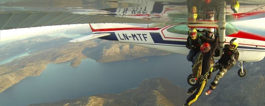 Prosjektbilde for Innsamling til reparasjon av Tromsø Fallskjermklub sitt fly LN-MTF etter landingsuhell