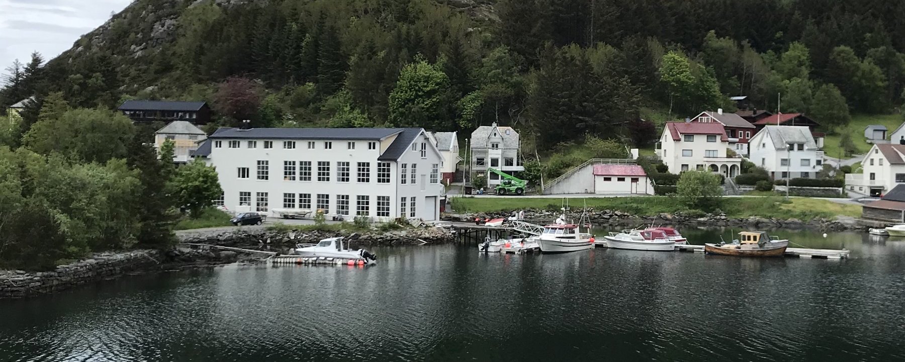 Prosjektbilde for Herøy Kystlag-nytt sanitæranlegg på Slippenloftet.