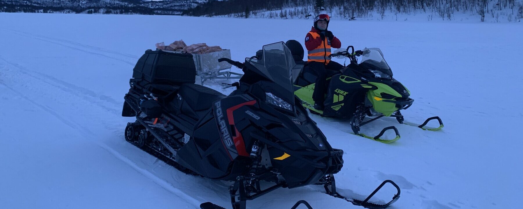 Prosjektbilde for Ny snøscooter til Meldal Røde Kors Hjelpekorps