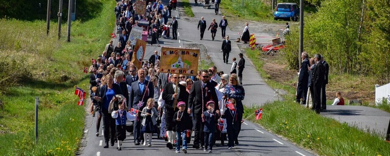 Prosjektbilde for 17. mai spleis for Sandnes skole FAU