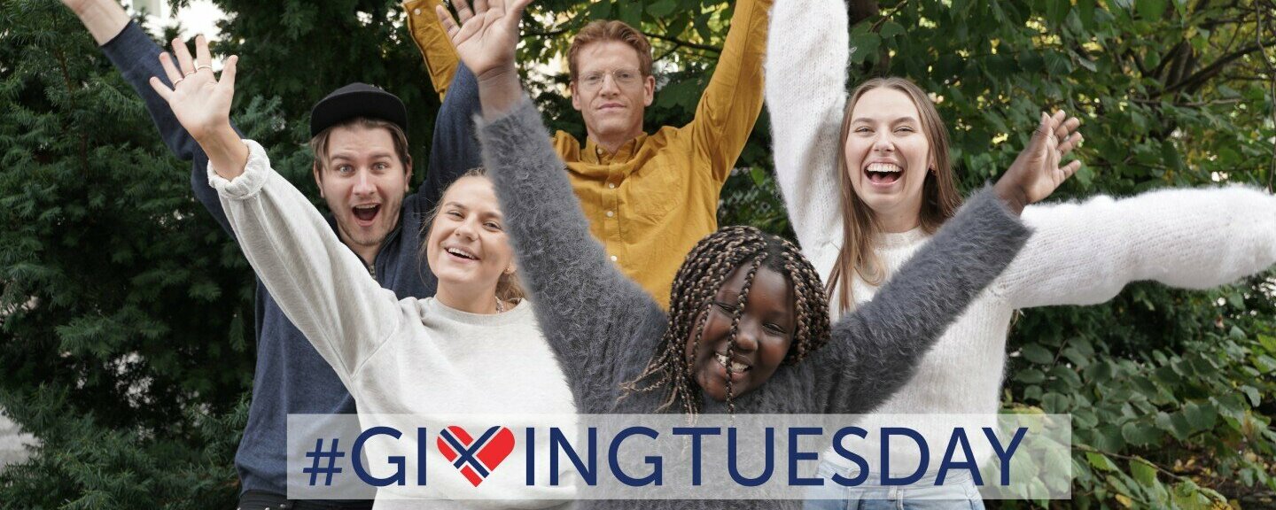 Prosjektbilde for Jeg har det jeg trenger og mere til. Derfor heier jeg på Giving Tuesday, og vil være med å dele 👊