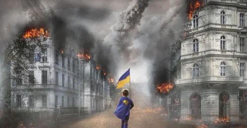 Prosjektbilde for hleple kristne barne  som ble skade i ukraina