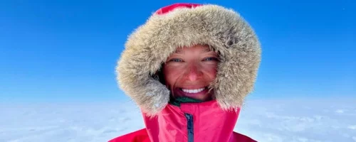 Prosjektbilde for Hjelp Hedvig å bli verdens yngste kvinne til Sydpolen alene!