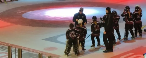 Prosjektbilde for Støtt Ullensaker Flyers JU11 med treningsdresser for å styrke samhold og lagånd! 🏒🥅❤️