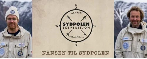 Prosjektbilde for AK, Kjartan og Nansen til Sydpolen