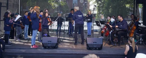 Prosjektbilde for Tøyen orkester, hovedorkesteret, vil veldig gjerne reise på en miniturné
