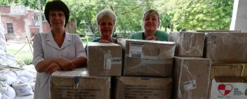 Prosjektbilde for Ny innsamling for medisiner til Kamyanskoe sykehus i Ukraina