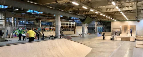 Prosjektbilde for Notodden Skateboardhall, Spleis and live