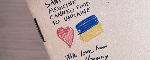 Prosjektbilde for Send pakke til Ukraina før jul!