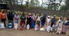 Prosjektbilde for Påskeinnsamling for innkjøp av mat til barnefamilier i st Patricks nursery school, i Mbaruk, Kenya 