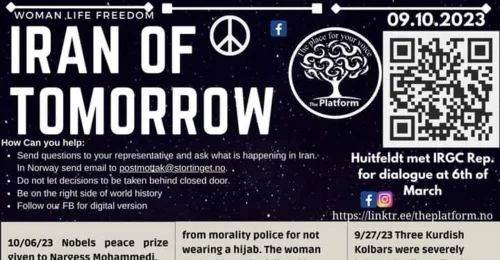 Prosjektbilde for Theplatform.no - Nyhetsbladet Iran  Of Tomorrow 