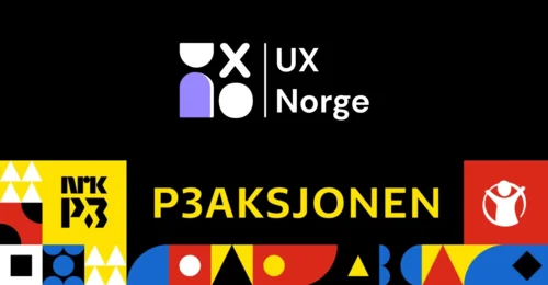 Prosjektbilde for UX Norge sin spleis til P3aksjonen