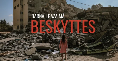 Prosjektbilde for Barna i Gaza må beskyttes!