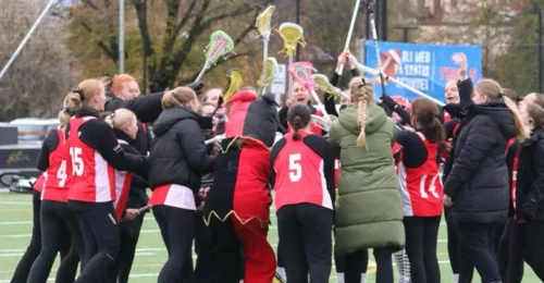 Prosjektbilde for Oslomet lacrosse i knipe 