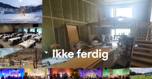 Prosjektbilde for 2. etasje på nye Kvinesdal bedehus!