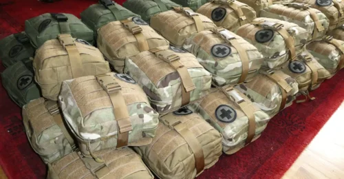 Prosjektbilde for 50 Førstehjelpspakker/First Aid Kits for Ukraine