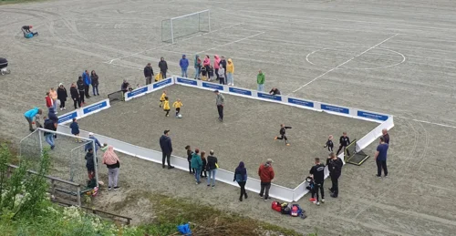 Prosjektbilde for Støtte til fotballaget under 7 år for 3er-bane og utstyr ⚽️ enten bare bidrag eller kjøpe skrapelodd