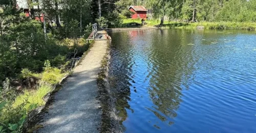 Prosjektbilde for Reparasjon av dammen i Sagstusjøen 