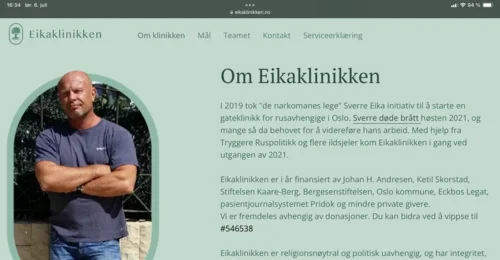 Prosjektbilde for Red Eika klinikken og 24/7 for de som virkelig trenger lege hjelp