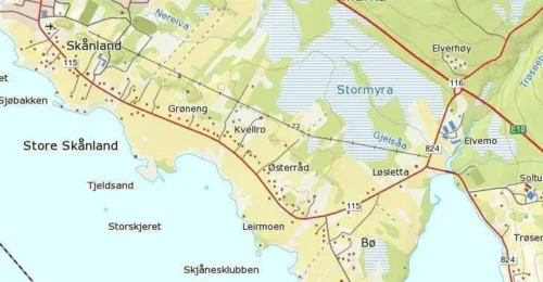 Prosjektbilde for Evenskjer gang- og sykkel-vei