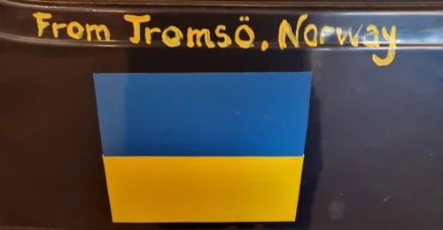 Prosjektbilde for STØTTE TIL TRANSPORT AV HUMANITÆR HJELP TIL UKRAINA.