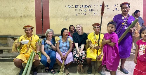 Prosjektbilde for Snøfrid og Sunnivas kunstfestival i Amazonas-regnskogen