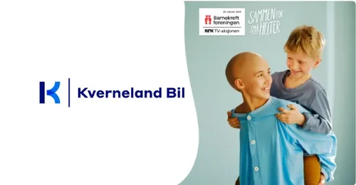 Prosjektbilde for Kverneland Bil – NRK TV-aksjonen Barnekreftforeningen 2024