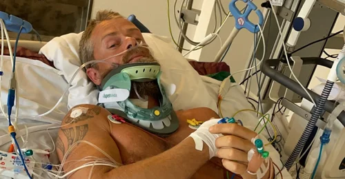 Prosjektbilde for Hjelp Henning på beina igjen etter en alvorlig motorsykkelulykke.