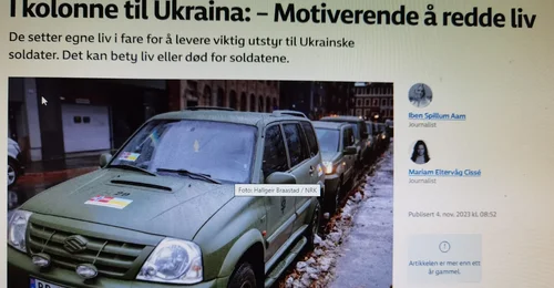Prosjektbilde for Hjelp Ukraina sin frihetskamp  (HUSF)