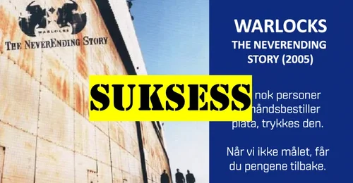 Prosjektbilde for 2LP: WARLOCKS - THE NEVERENDING STORY (2005)