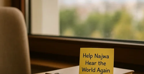 Prosjektbilde for Bring Back the Sound: Help Najwa Hear the World Again