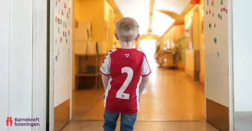 Prosjektbilde for 🎗️Fagerstrand IF støtter kampen mot barnekreft🎗️