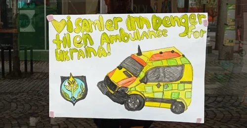 Prosjektbilde for Ambulanse til Ukraina – Liv redder liv!