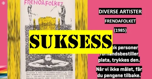 Prosjektbilde for NACD: DIVERSE ARTISTER - FRENDAFOLKET (1985)