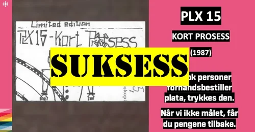 Prosjektbilde for NACD: PLX 15 - KORT PROSESS (1987)
