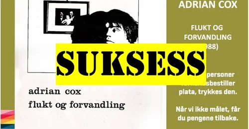 Prosjektbilde for NACD: ADRIAN COX - FLUKT OG FORVANDLING (1988)