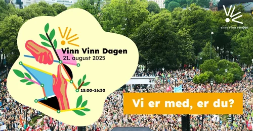 Prosjektbilde for Bidra til en storslått markering for natur og klima på Eidsvollsplass 21. august!