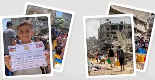 Prosjektbilde for Saltvann for å overleve i Gaza 