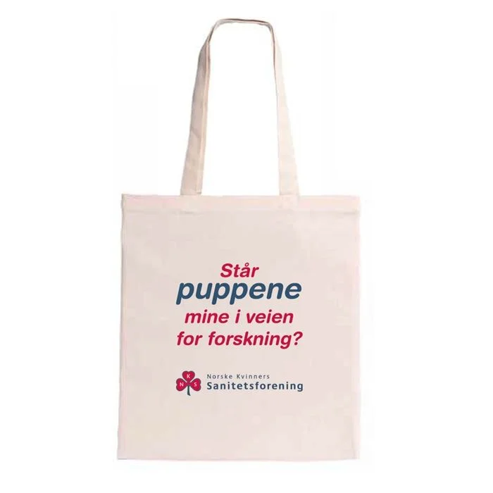 Handlenett "Står puppene mine i veien for forskning?"