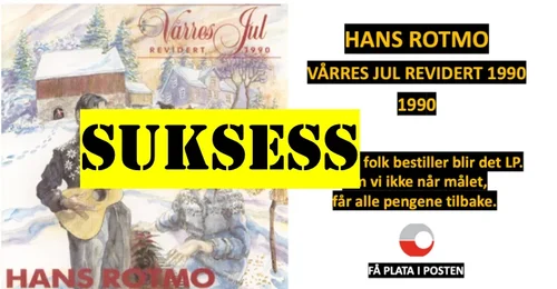 Prosjektbilde for NALP: HANS ROTMO - VÅRRES JUL (REVIDERT 1990) (1990)