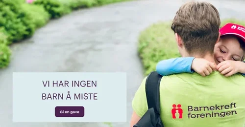 Prosjektbilde for 🎗️ Trening med mening – sammen for Barnekreftforeningen