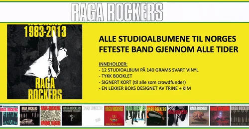Prosjektbilde for C+C: RAGA ROCKERS - 1983-2013 (12 LP-BOKS)
